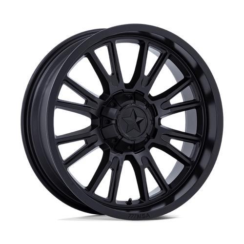 M51 THUNDERLIPS MATTE BLACK 7x22 4/137/156 ET0 CB110.1 60° - Alumiinivanteet - 337018 - 1