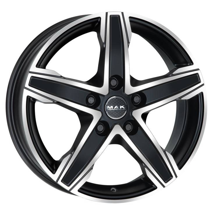 MAK King 5 Ice Black 8x18 5/112 ET52 CB66,6 R14 - Alumiinivanteet - 214288 - 1