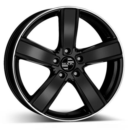 MAK Turismo-FF Black Mirror 9x21 5/112 ET26 CB66,5 R14 - Alumiinivanteet - 214408 - 1