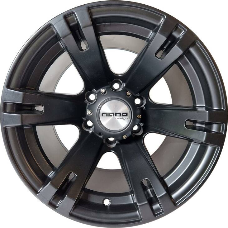 Nano BK311 Full Matt Black 10x15 6/139,7 ET-44 CB110,0 (DEEP CONCAVE) BLACK FRIDAY 23 60° - Alumiinivanteet - 329458 - 1