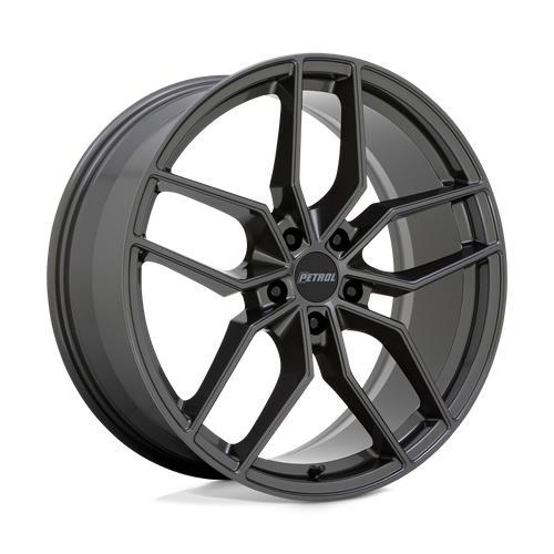 P5C GLOSS GUNMETAL 8x18 5/108 ET40 CB72.1 60° - Alumiinivanteet - 333418 - 1