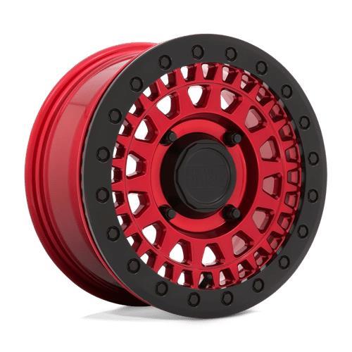 PARKER UTV BEADLOCK CANDY RED W/ BLACK BEAD RING 7x15 4/110 ET36 CB80,2 60° - Alumiinivanteet - 324998 - 1