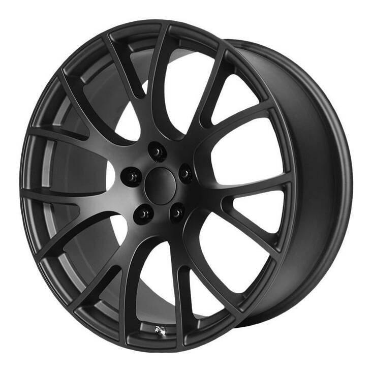 PR161 Matte Black 9x20 5/115 ET20 CB71.5 60° - Alumiinivanteet - 251488 - 1