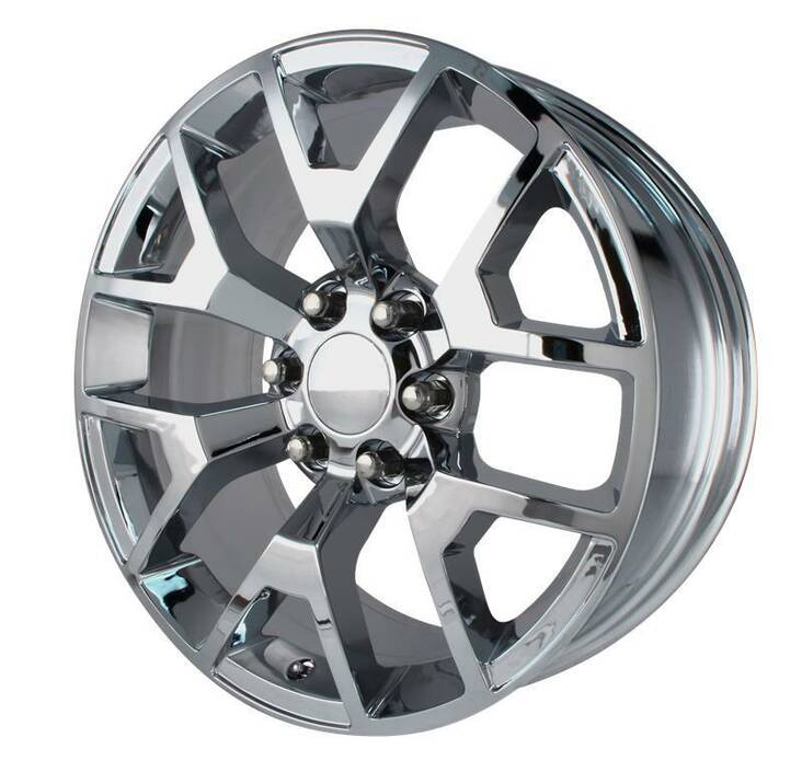PR169 Chrome 10x24 6/139,7 ET31 CB78,3 60° - Alumiinivanteet - 237868 - 1