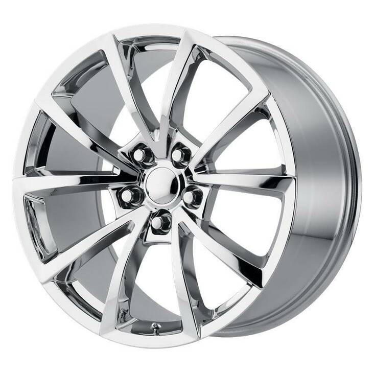 PR184 Chrome 10x20 5/127 ET50 CB71,5 60° - Alumiinivanteet - 238218 - 1
