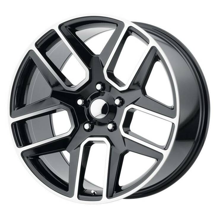 PR192 Gloss Black Machined 10x22 5/139,7 ET25 CB78,1 60° - Alumiinivanteet - 238138 - 1
