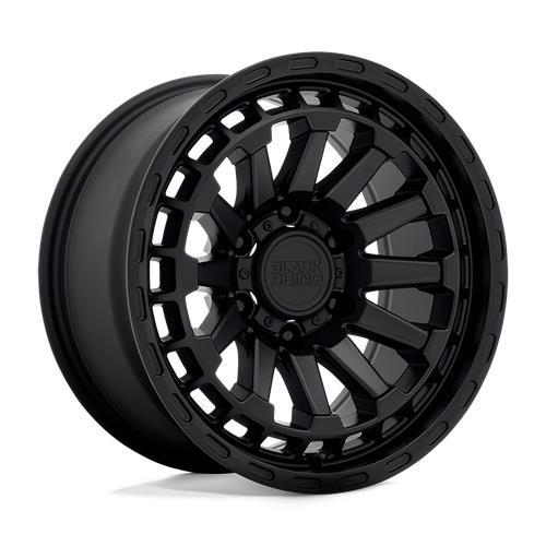 RAID MATTE BLACK 8,5x17 5/114,3 ET-18 CB71,5 60° - Alumiinivanteet - 295318 - 1