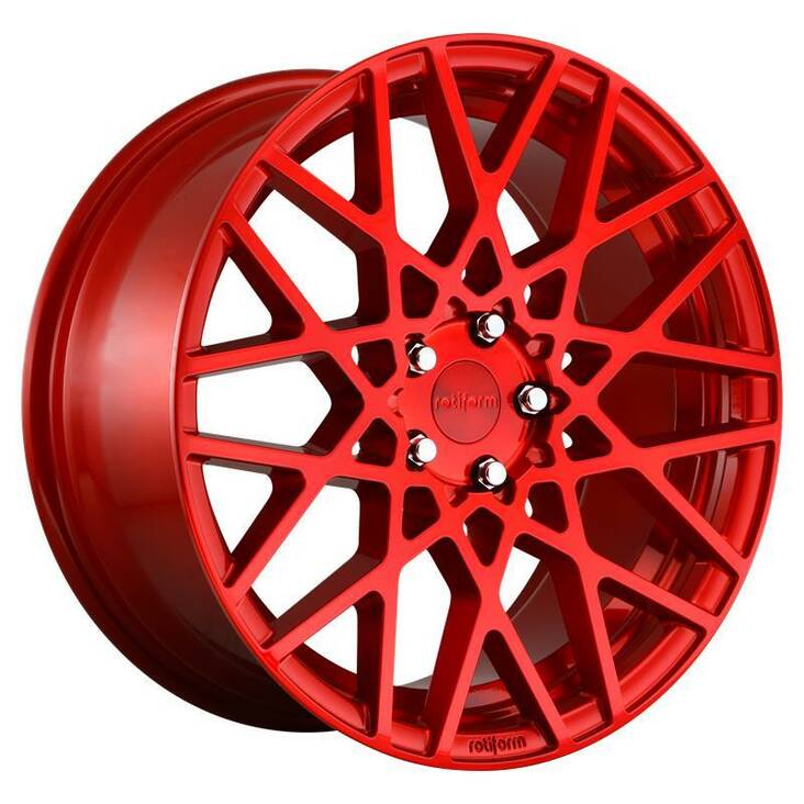 RC109 CANDY RED 8,5x19 5/112 ET45 CB66,5 60° - Alumiinivanteet - 279088 - 1