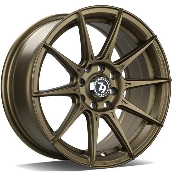 SCF-F Deep Matt Bronze 7x15 4/100 ET35 CB67,1 60° - Alumiinivanteet - 314278 - 1