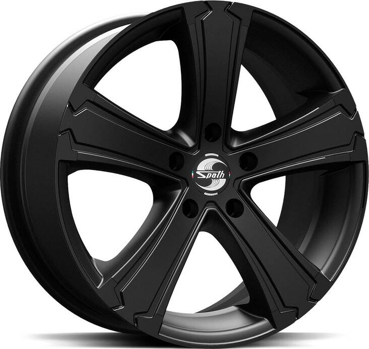 SPATH SP42 H Black Matt 7,5x17 6/125 ET56 CB74,1 60° - Alumiinivanteet - 286058 - 1