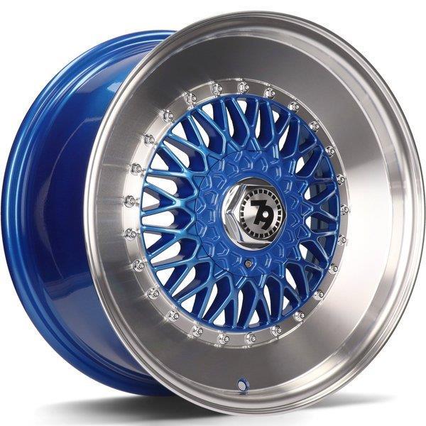 SV-F Blue LP 7x16 4/100 ET35 CB67,1 60° - Alumiinivanteet - 313828 - 1