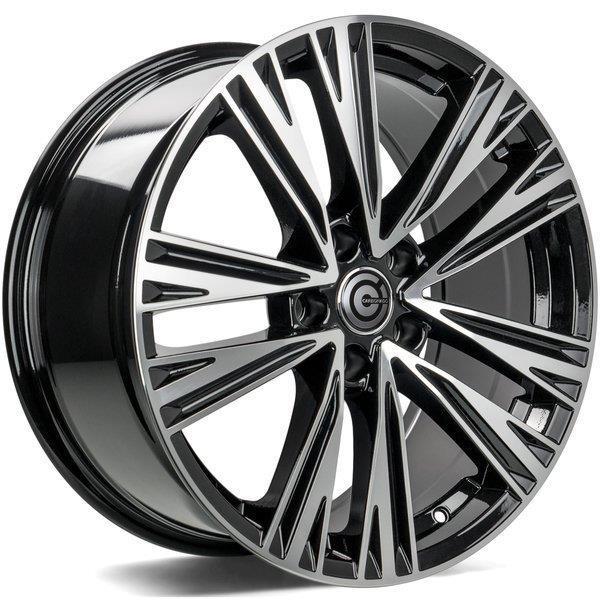 Stunt Black Front Polished 8x18 5/112 ET35 CB66,5 60° - Alumiinivanteet - 314218 - 1