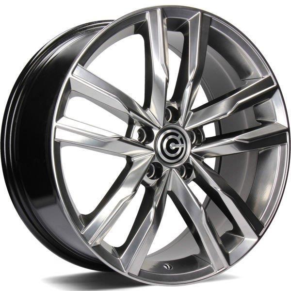 Stuttgart Diamond Hyper Black 8x18 5/112 ET45 CB57,1 60° - Alumiinivanteet - 313558 - 1
