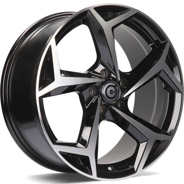 Tropico Black Front Polished 6,5x16 5/100 ET38 CB57.1 60° - Alumiinivanteet - 313598 - 1