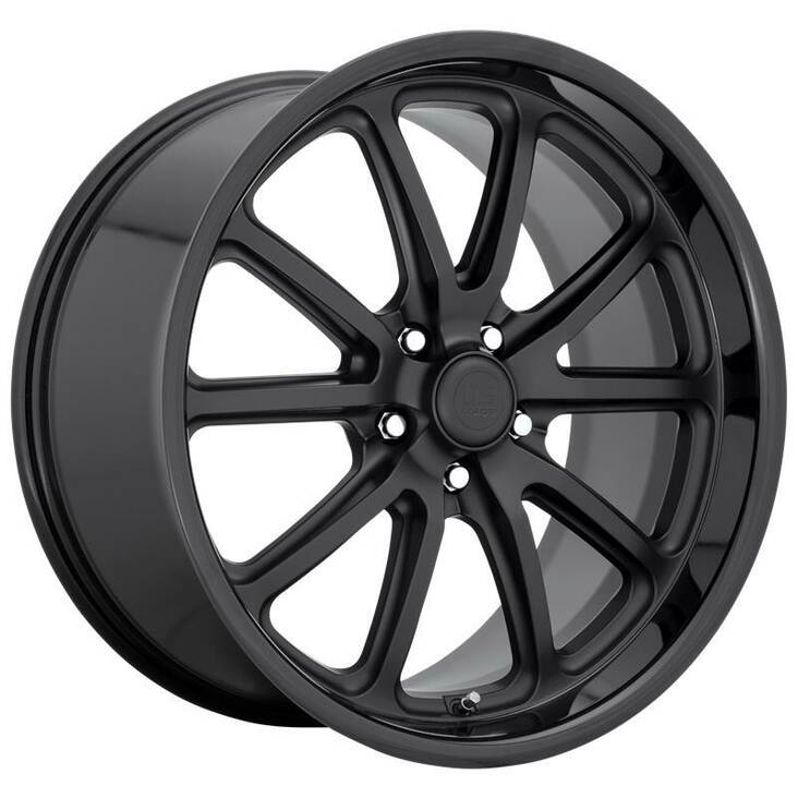 U123 RAMBLER GLOSS BLACK MATTE BLACK 11x22 5/127 ET18 CB78,1 60° - Alumiinivanteet - 300908 - 1