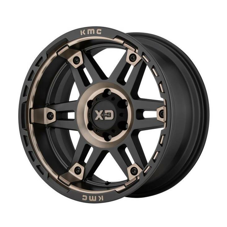 XD840 Satin Black Dark Tint 10x20 5/127 ET-18 CB71,5 60° - Alumiinivanteet - 237158 - 1