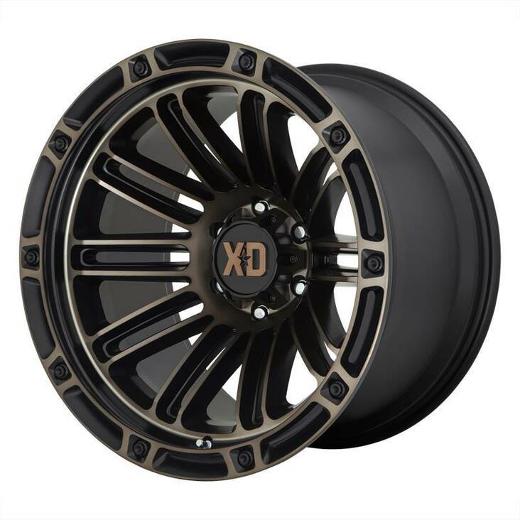 XD846 Satin Black With Dark Tint 9x20 5/127 ET0 CB71,5 60° - Alumiinivanteet - 252698 - 1
