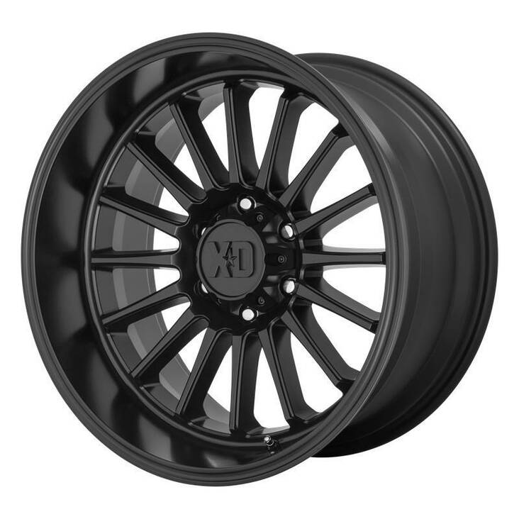 XD857 WHIPLASH SATIN BLACK 10x22 5/139,7 ET-18 CB78,1 60° - Alumiinivanteet - 297208 - 1