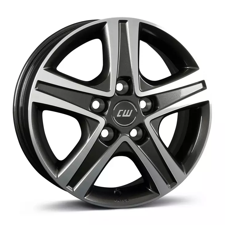 BORBET CWD Mistral Anthracite Gloss Pol 6x15 5/118 ET68 CB71,1 60° - Alumiinivanteet - 339958 - 1