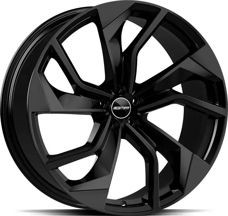 GMP Rebel Gloss Black 10x21 5/130 ET38 CB66.5 R14 - Alumiinivanteet - 346118 - 1