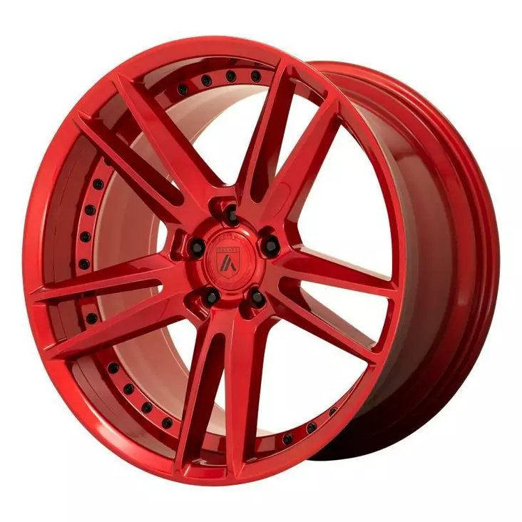 AB33 Candy Red 9x20 5/115 ET15 CB72,6 60° - Alumiinivanteet - 295508 - 1