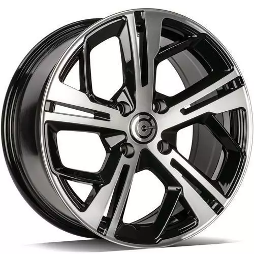 Angers Black Front Polished 7x16 4/108 ET20 CB65.1 60° - Alumiinivanteet - 348428 - 1