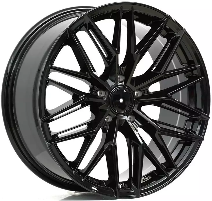 B211 Glossblack 8x18 5/112 ET40 CB73.1 60° - Alumiinivanteet - 374068 - 1