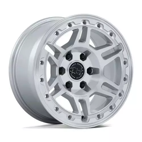 BR039 VANGUARD GLOSS SILVER W/ MACHINED FACE 8,5x17 6/139,7 ET25 CB106.1 60° - Alumiinivanteet - 368678 - 1