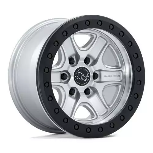 BR200 ECHO TRAIL LOCK BEADLOCK HYPER SILVER W/ MAC 8,5x17 6/135 ET25 CB87.1 60° - Alumiinivanteet - 368688 - 1