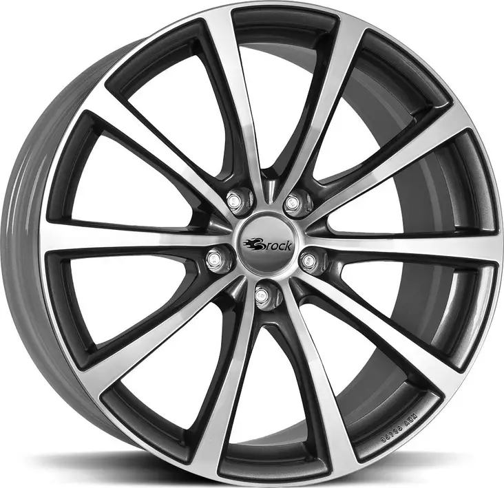 BROCK B32 Titan Full Pol 8,5x19 5/120 ET50 CB67.1 60° - Alumiinivanteet - 344528 - 1