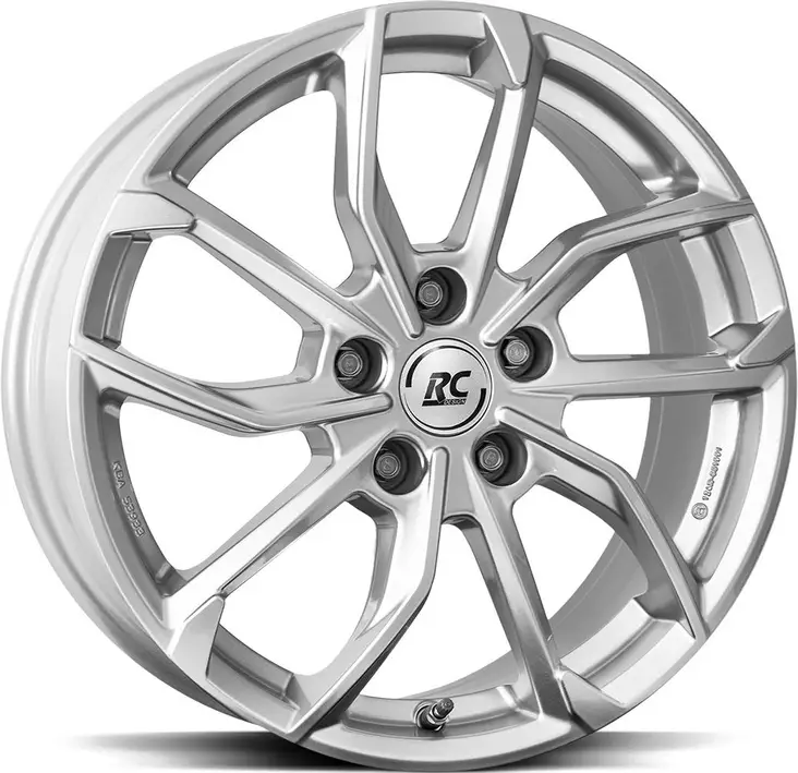BROCK RC34 Crystal Silv 8x19 5/112 ET44 CB57.1 R13 - Alumiinivanteet - 344448 - 1