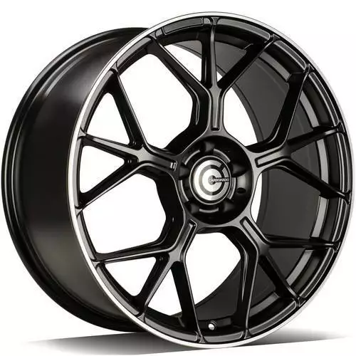 Chief Deep Matt Black Lip Polished 8,5x18 5/112 ET35 CB66.6 60° - Alumiinivanteet - 350598 - 1