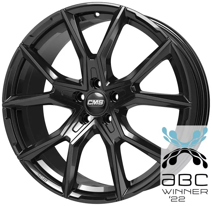 CMS C33 Complete Black Gloss 8x19 5/114,3 ET40 CB67,2 60° - Alumiinivanteet - 346738 - 1