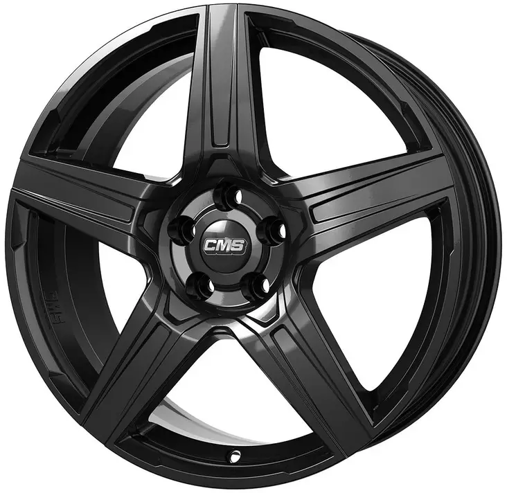 CMS C34 Complete Black Gloss 7x17 5/112 ET40 CB57,1 R13 - Alumiinivanteet - 346778 - 1