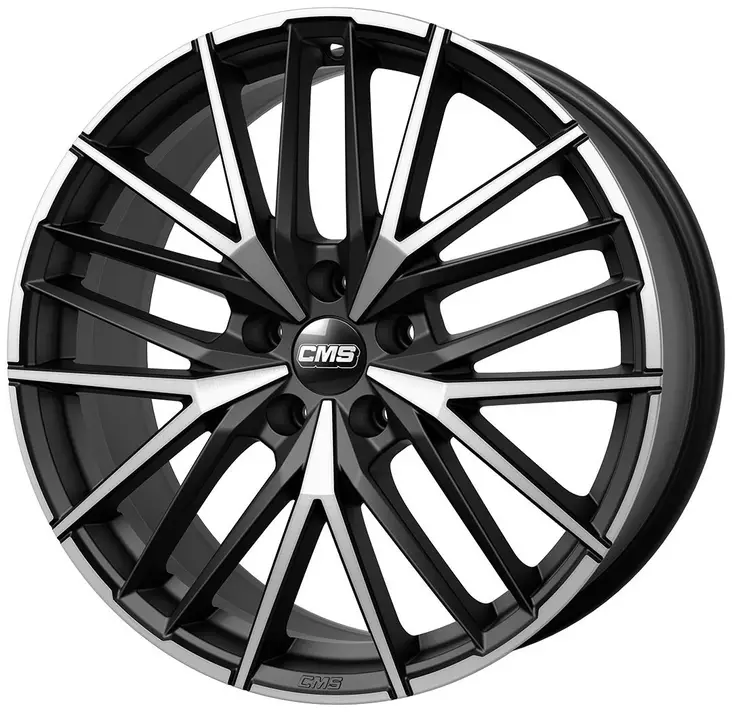 CMS C36 Diamond Matt Black 8,5x20 5/108 ET45 CB67,2 60° - Alumiinivanteet - 346908 - 1