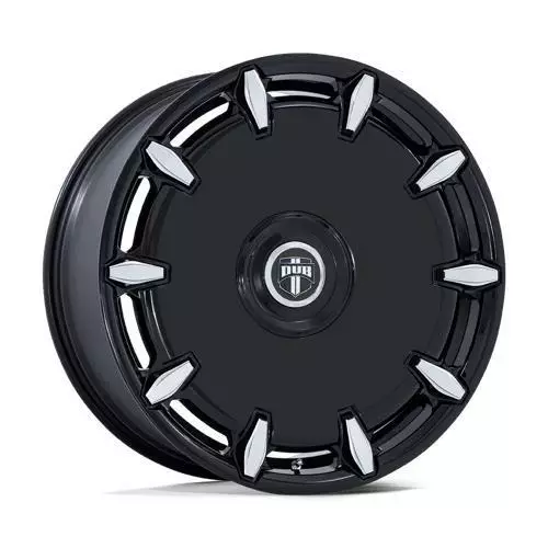 DC271 CHEEF GLOSS BLACK MILLED 9x24 6/135/139,7 ET15 CB106.3 60° - Alumiinivanteet - 368488 - 1