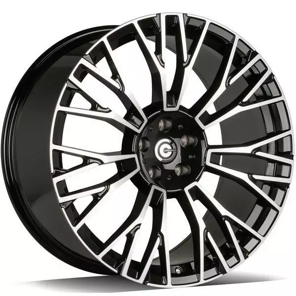 Fame Black Front Polished 9x20 5/112 ET30 CB66.6 60° - Alumiinivanteet - 363178 - 1
