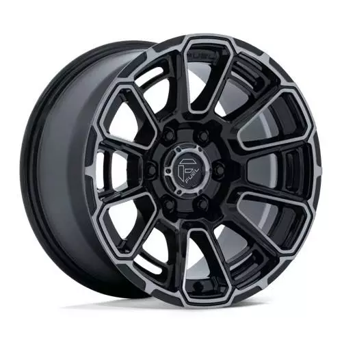 FC910 FOXHOUND GLOSS BLACK DARK TINTED CLEAR 9x20 6/139,7 ET1 CB106.1 60° - Alumiinivanteet - 372138 - 1