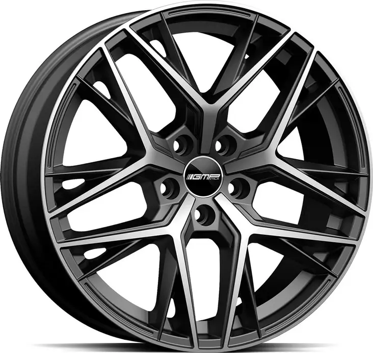 GMP Lunica Matt Anthracite Diam 8,5x20 5/110 ET31 CB65.1 60° - Alumiinivanteet - 356718 - 1