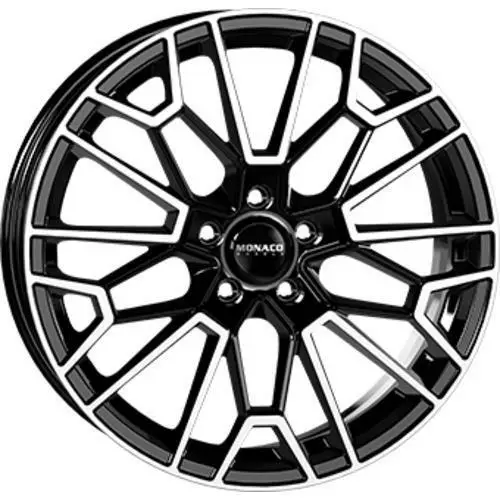 GP13 Black Polished 8x19 5/112 ET48 60° - Alumiinivanteet - 361118 - 1
