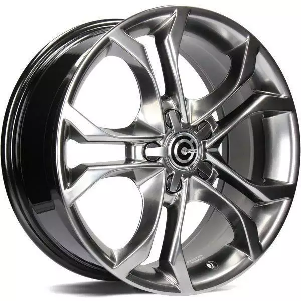 Knight Diamond Hyper Black 7,5x16 5/112 ET35 CB66,5 60° - Alumiinivanteet - 313568 - 1
