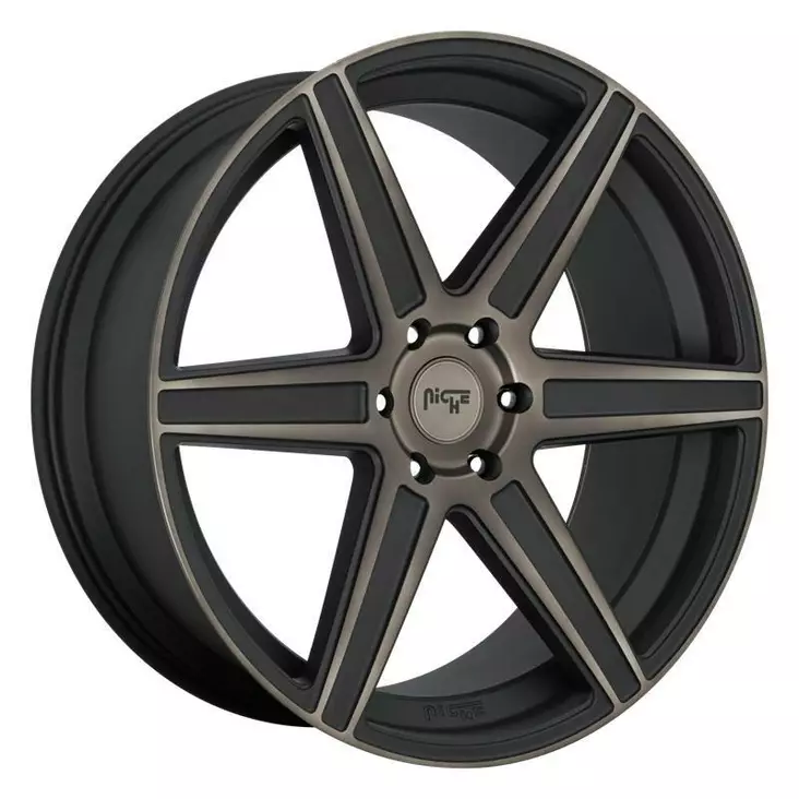 M236 CARINA MATTE MACHINED DOUBLE DARK TINT 10,5x20 5/114,3 ET20 CB66.5 60° - Alumiinivanteet - 366308 - 1