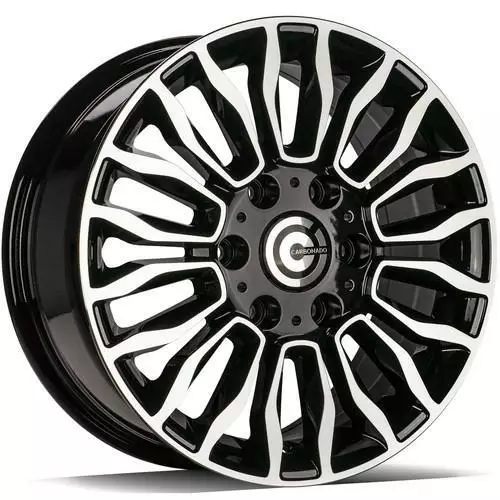 Might Black Front Polished 7x16 6/130 ET50 CB84.1 60° - Alumiinivanteet - 352018 - 1