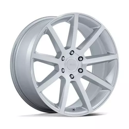 PE007 P6E GLOSS SILVER W/ MACHINED FACE 9,5x20 6/139,7 ET25 CB106.1 60° - Alumiinivanteet - 360268 - 1