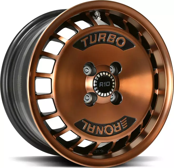 RONAL R10 TURBO Copper Matt Front Diam Cut 7x15 4/100 ET28 CB68.0 60° - Alumiinivanteet - 344698 - 1