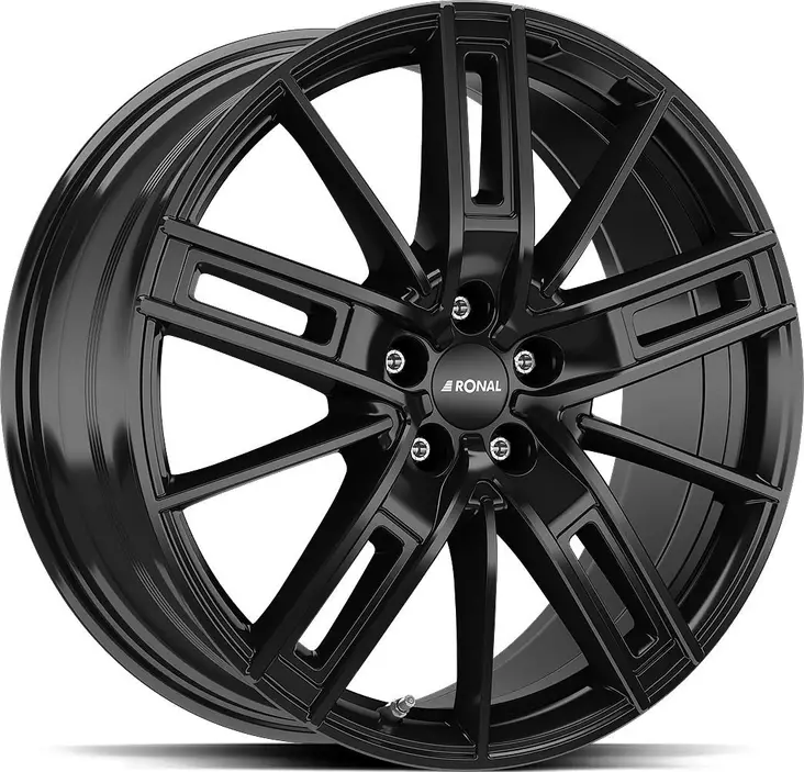 RONAL R67 Jet Black 8x19 5/112 ET30 CB66,6 60° - Alumiinivanteet - 345378 - 1