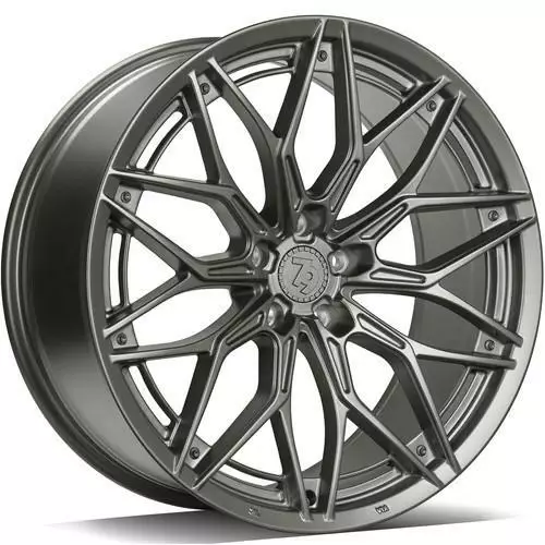 SCF-R Half Grey Matt 8x18 5/112 ET40 CB66.6 60° - Alumiinivanteet - 348458 - 1