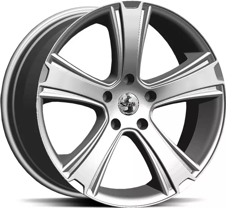 SPATH SP36 H Chrome Silver 9,5x22 6/130 ET50 CB84,1 - Alumiinivanteet - 28598 - 1