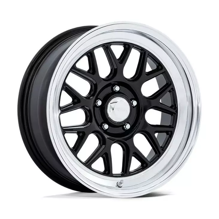 VN516 G-FORCE GLOSS BLACK W/ DIAMOND CUT LIP 7x18 5/120,65 ET0 CB72.6 60° - Alumiinivanteet - 354358 - 1