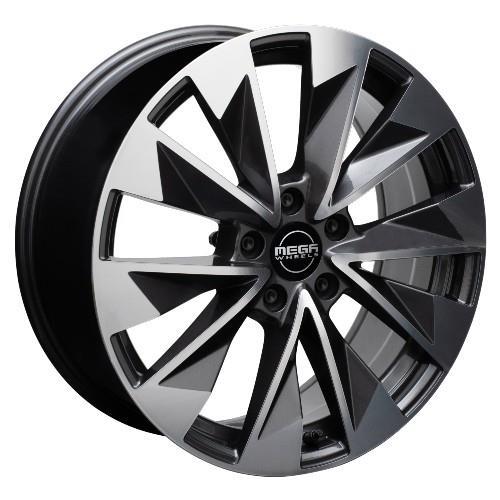Zenith Anthracite grey front polished 8x19 5/112 ET45 CB57.1 60° - Alumiinivanteet - 342188 - 1